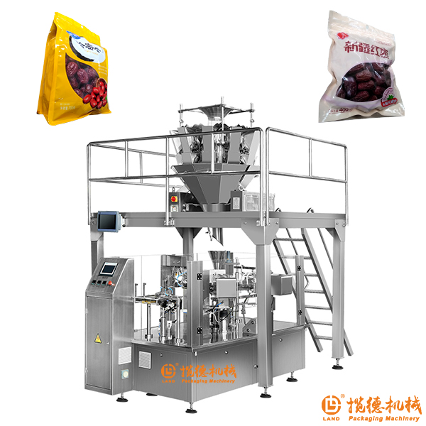 全自動給袋式紅棗包裝機